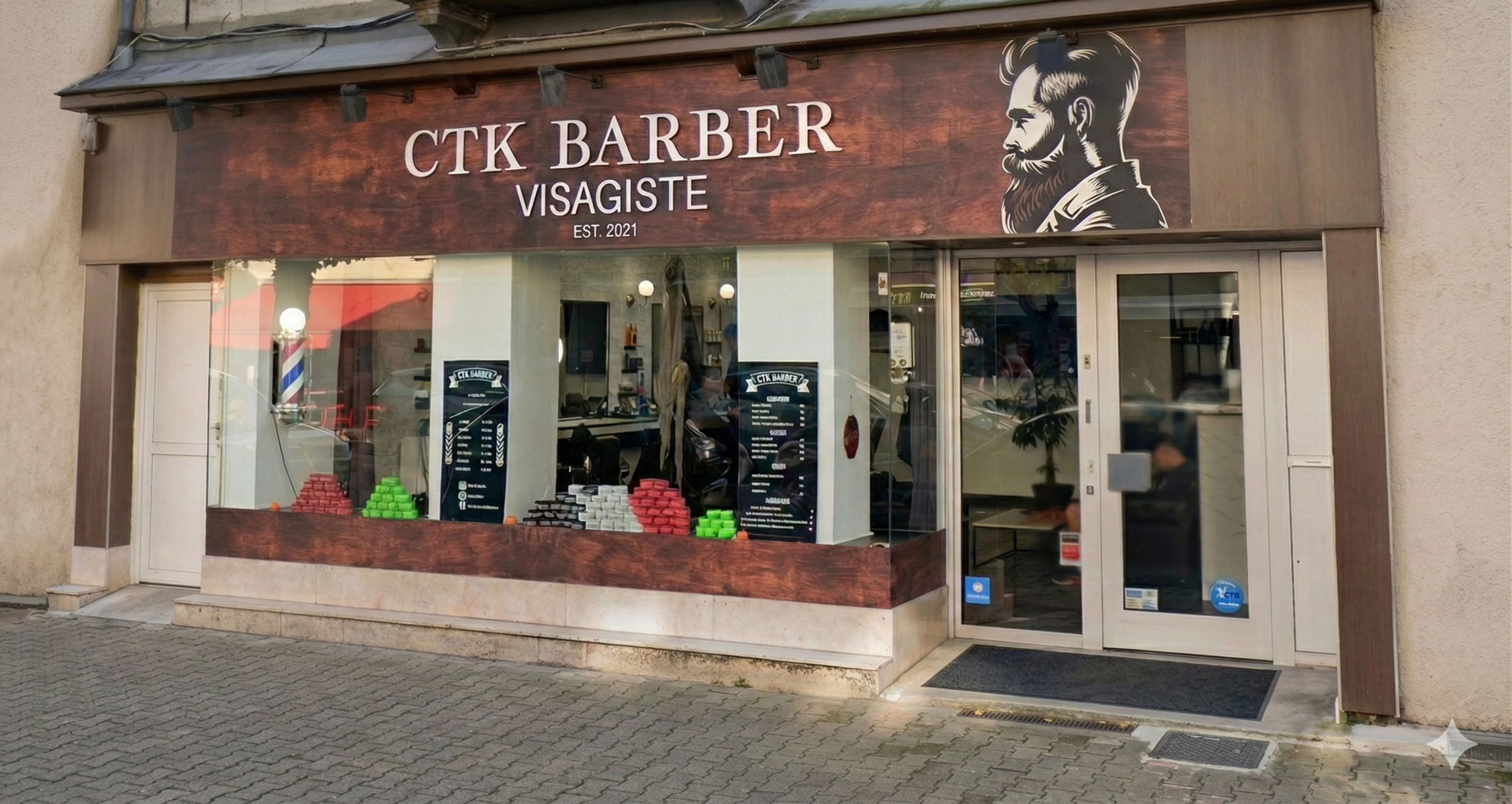 Devanture CTK Barber